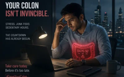 Is Your 9-to-5 Increasing Your Colon Cancer Risk? Why Mumbai’s Sedentary Lifestyle is a “Biological Time Bomb”